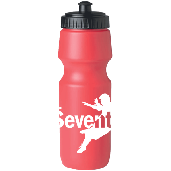 Gourde de sport en plastique - Bleue ou Rouge – Image 2